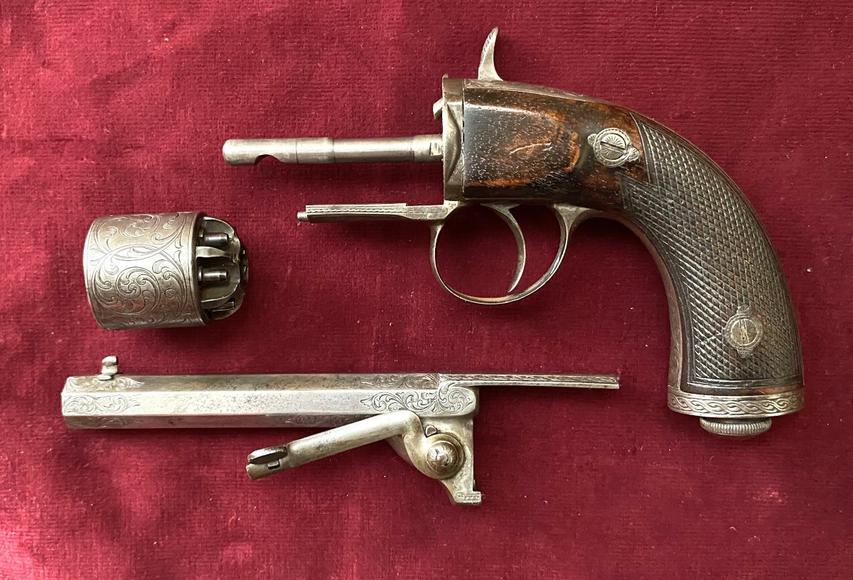 Revolver de salon Devisme Mle 1855/57-photo-5