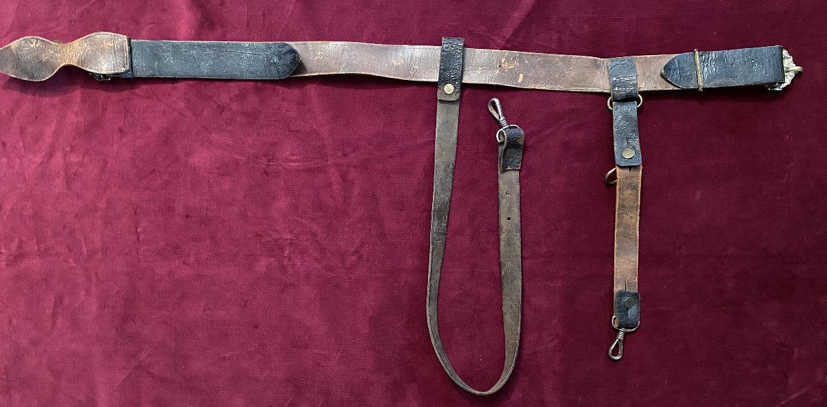Sword Belt For An Officer Of The Infantry Chasseurs, Model 1845-photo-3