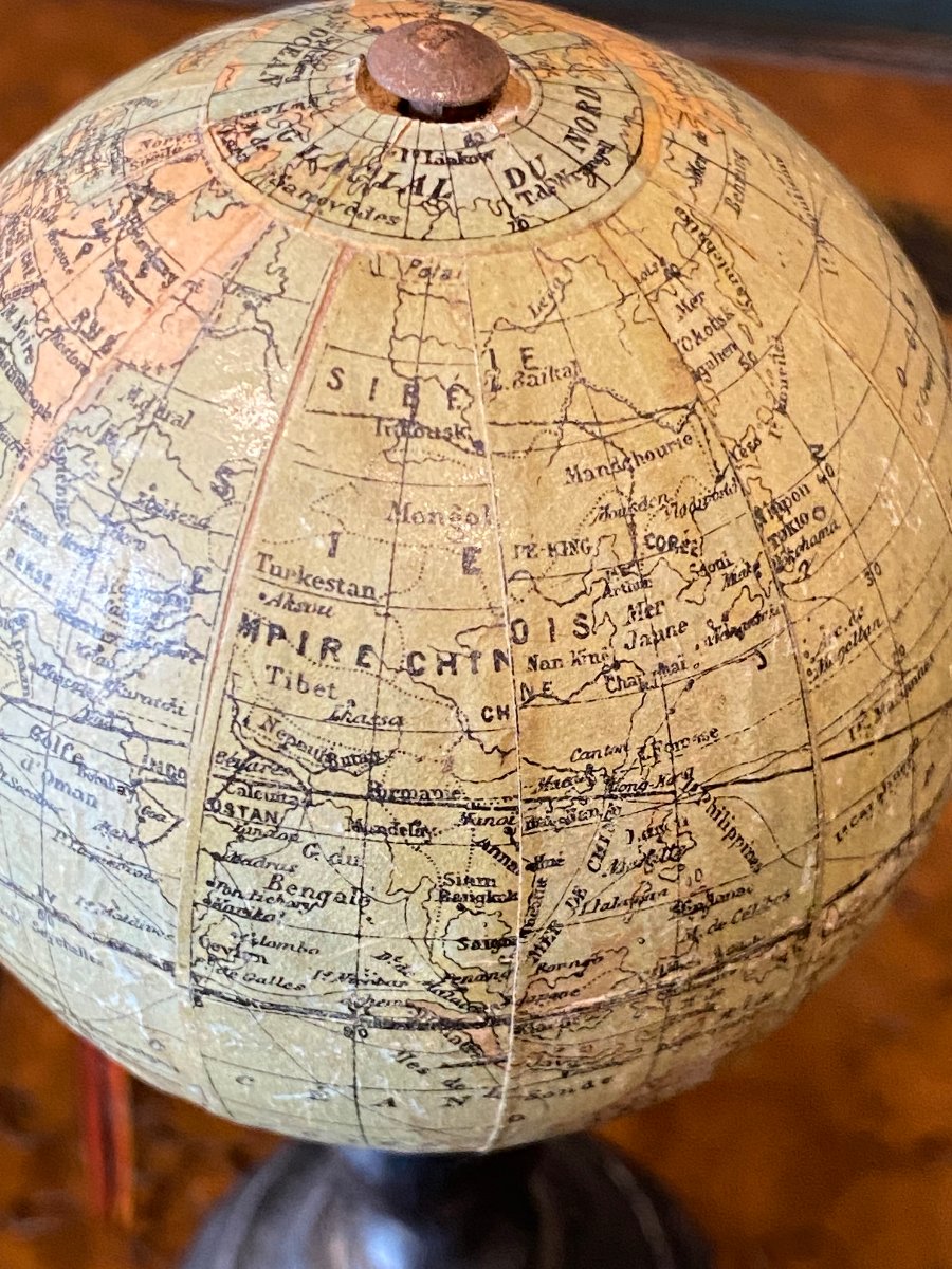 Globe By L.n. & K. – Paris – ø 7 Cm – Circa 1904/1924-photo-4