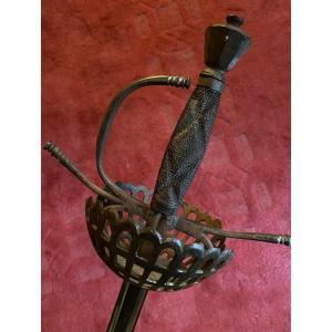 16th/17th Century Spanish Rapier, Viollet Le Duc Period - 19th Century