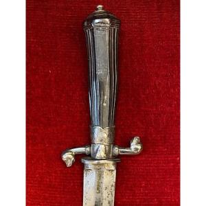 Venerie Dagger Signed By A Paris Furnisher - 18th Century 