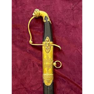 Sabre de récompense offert par le Général MOREAU (1763-1813) en l'An IX.