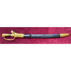 18th-century Hunting Dagger With A Lock Mechanism