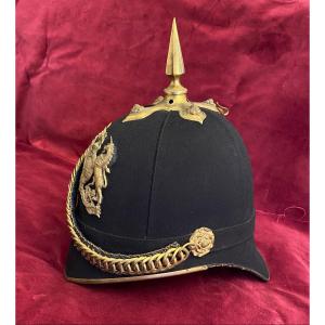 Casque de grande tenue d’officier des Royal Engineers