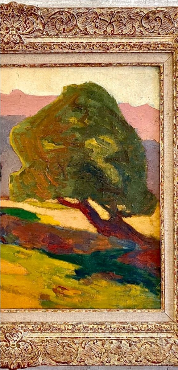 René Pirola (1879-1912) The Oliviers In Provence (c1900)-photo-5