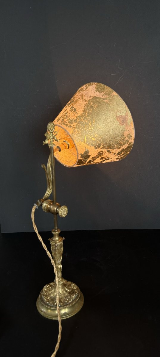 Bronze And Brass Lamp-photo-3