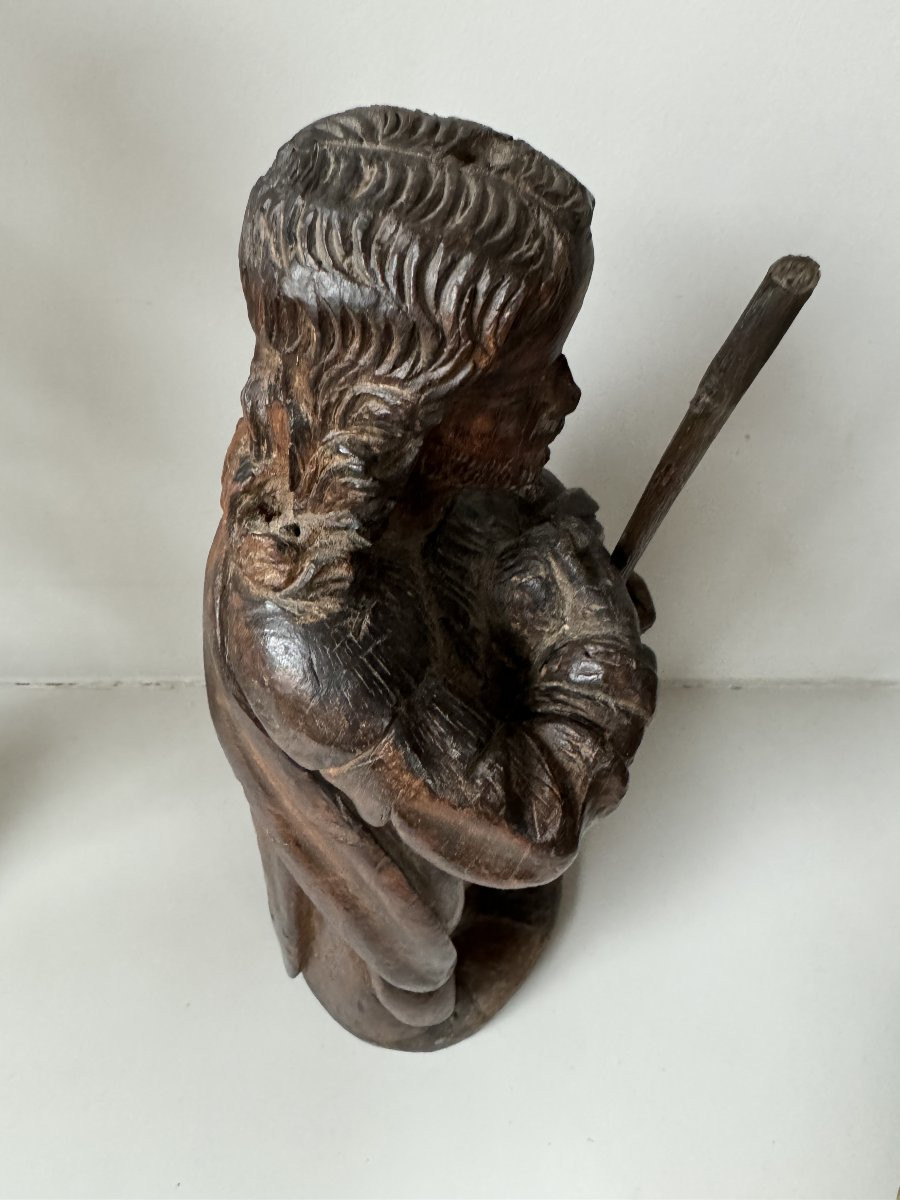 Saint Jacques en bois sculpté – XVIIIème-photo-2