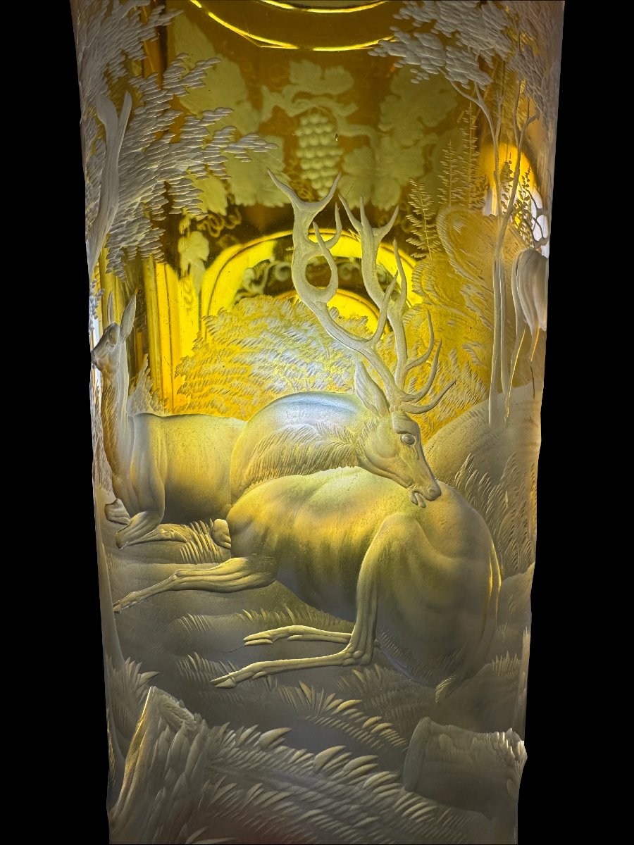 Vases Coniques – Verre de Bohême-photo-1
