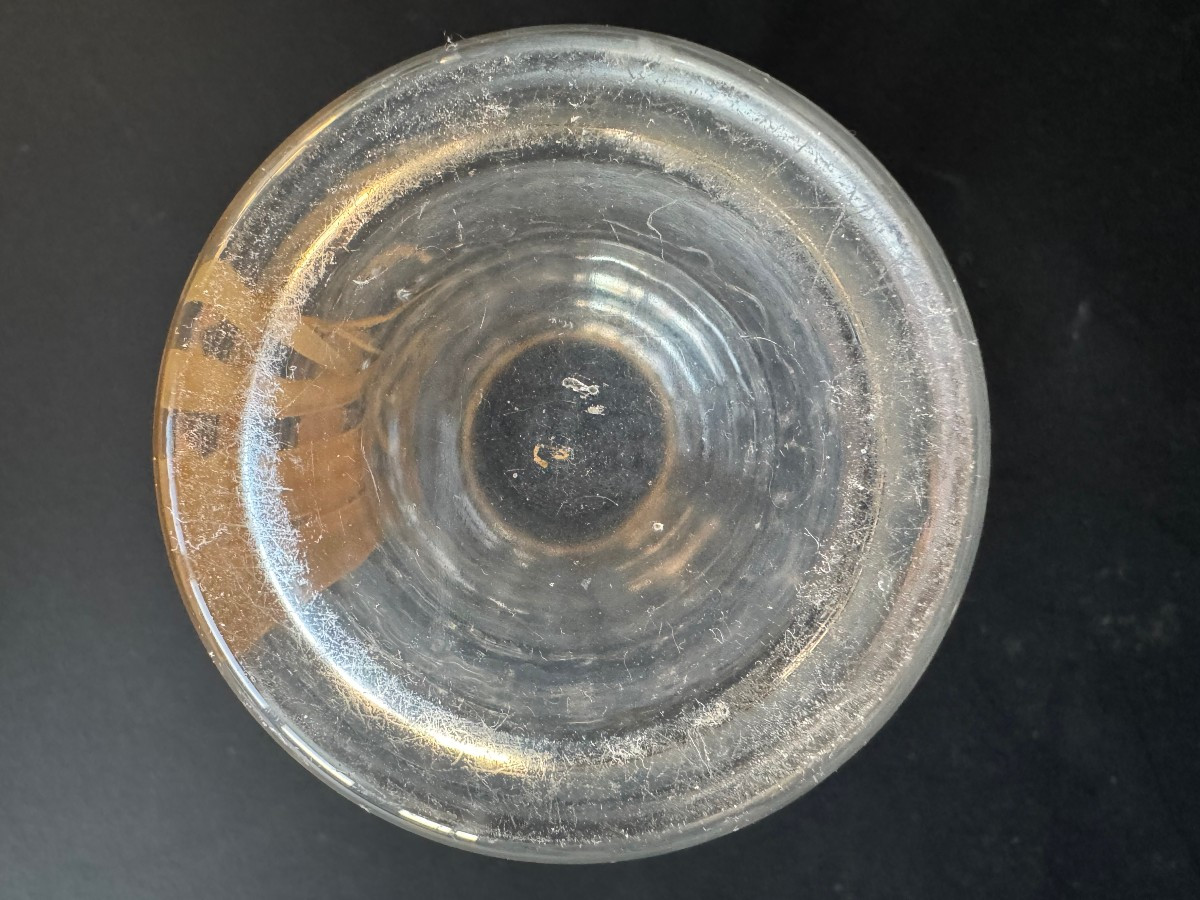 Vase Art Nouveau en cristal de Baccarat -photo-4