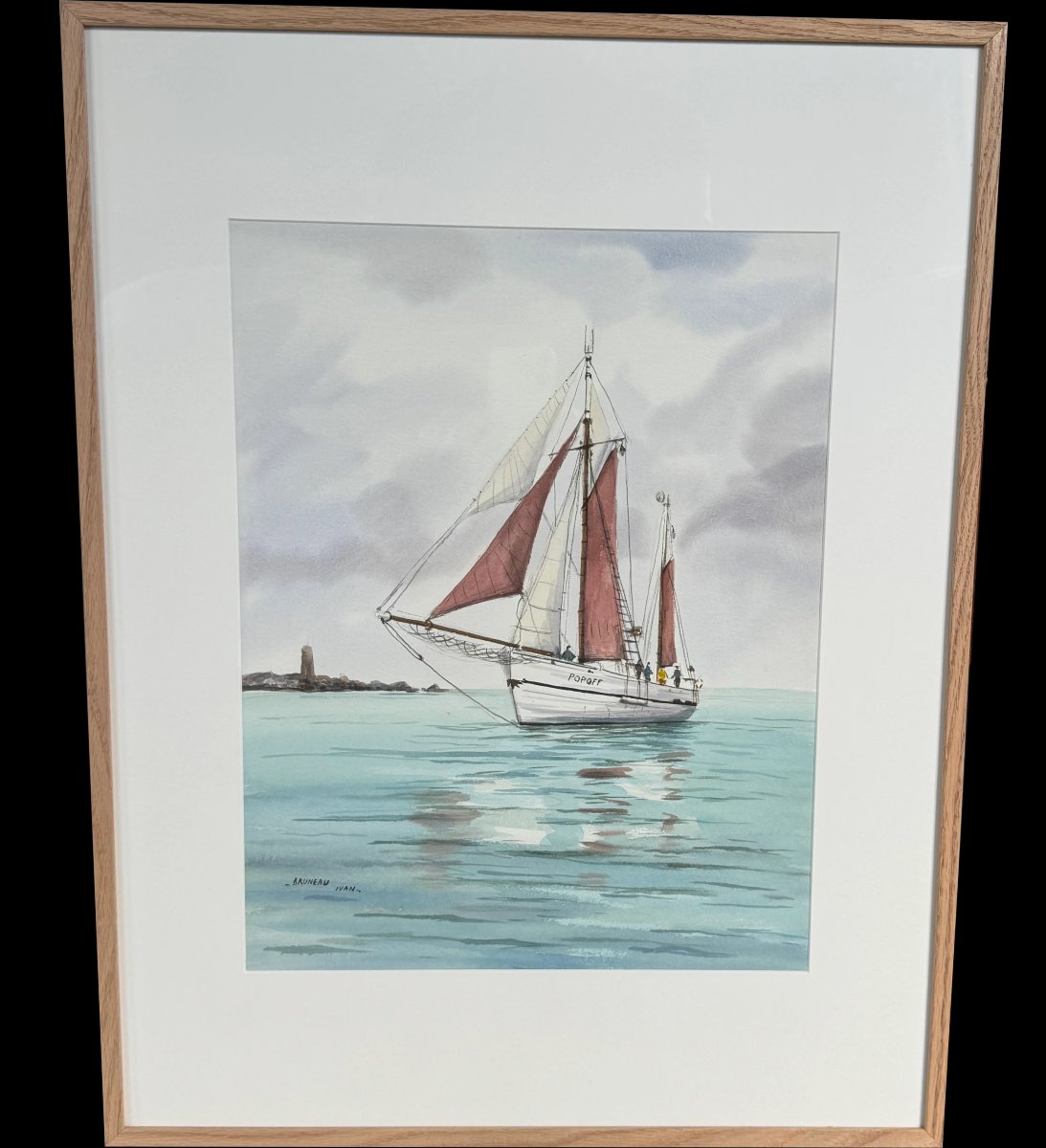Watercolor, Ketch-photo-2