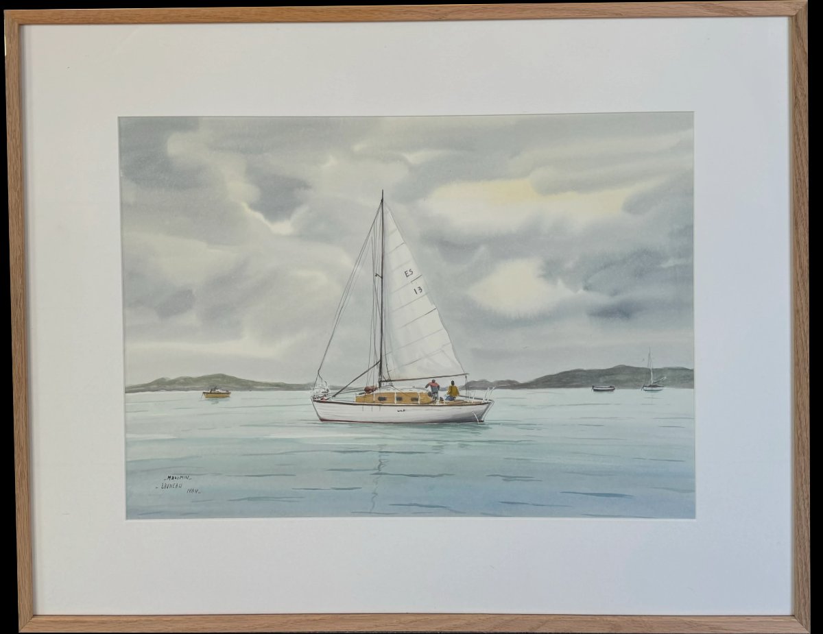 Watercolor, Maximin - Chausey-photo-2