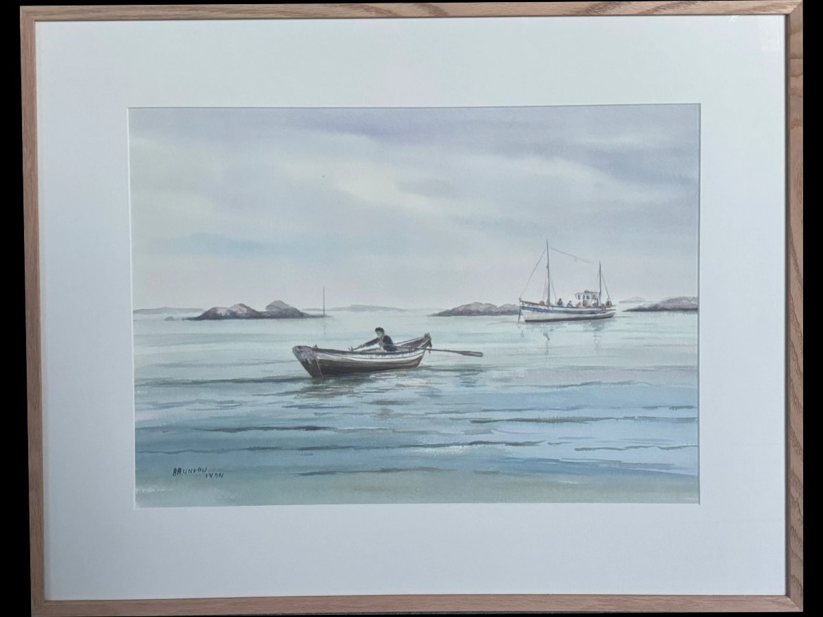 Watercolor, Canoe-photo-2