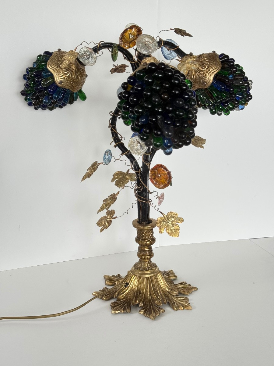 Lampe grappes de raisins – Murano