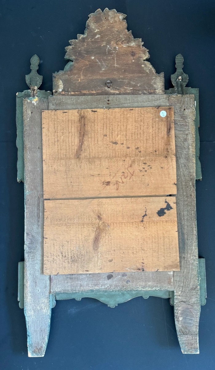 Miroir à fronton style Empire -photo-2