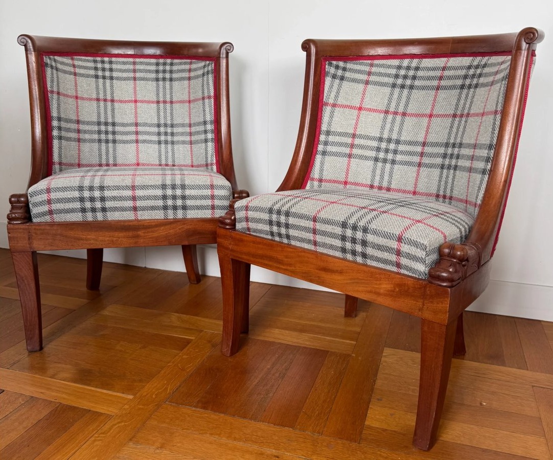 Pair Of Fireside Armchairs-photo-2