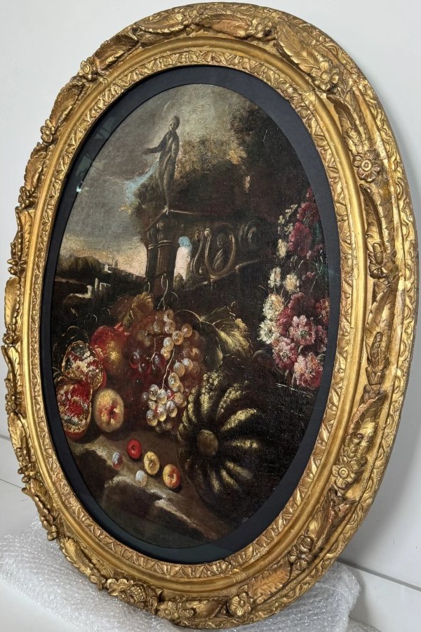 École romaine – Suiveur de Michele Pace del Campidoglio – Époque XVIIe siècle-photo-6