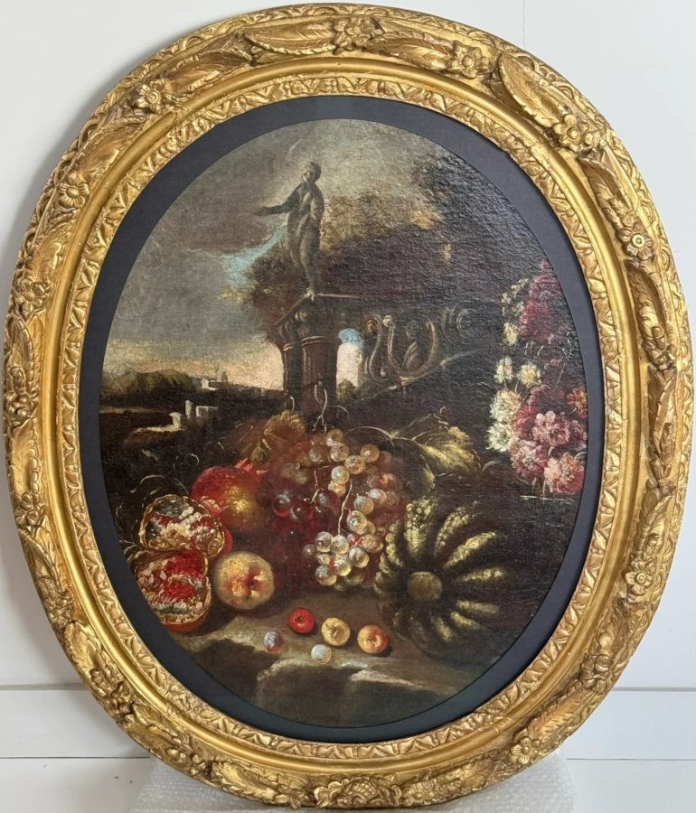École romaine – Suiveur de Michele Pace del Campidoglio – Époque XVIIe siècle