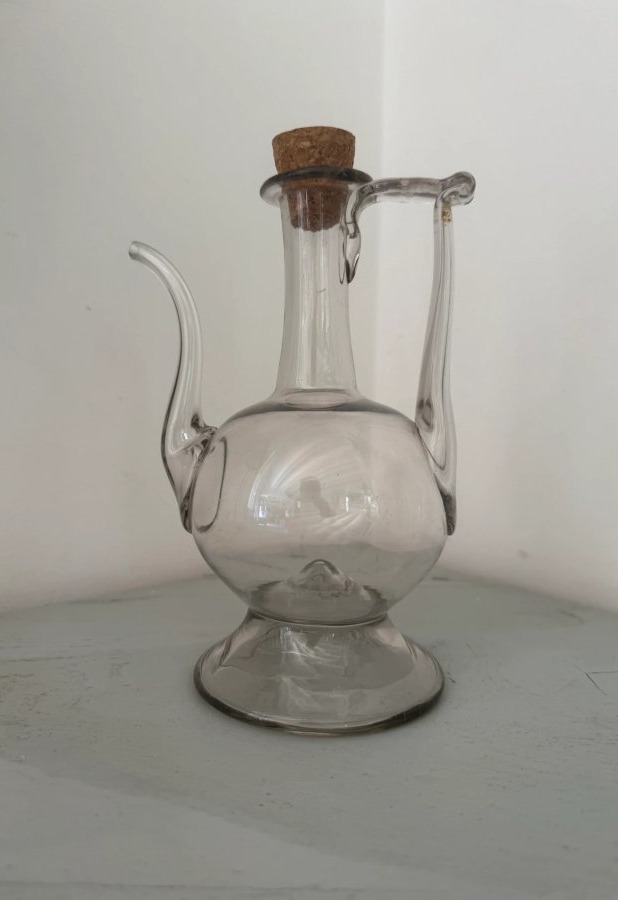 Burette en verre XVIIIème