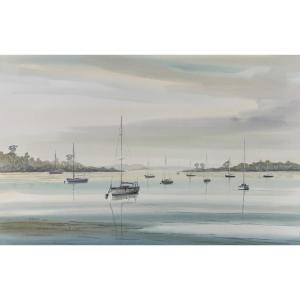 Watercolor, La Rance