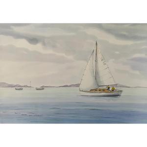 Watercolor, Maximin - Chausey