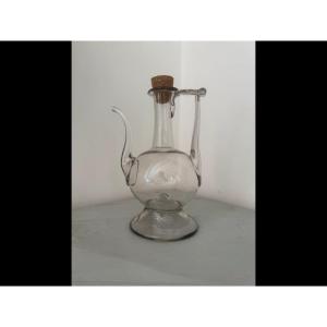 Burette en verre XVIIIème