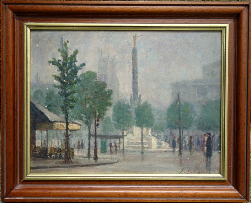 2 Vues de "PARIS " par E.PALMERO ...1942-photo-1