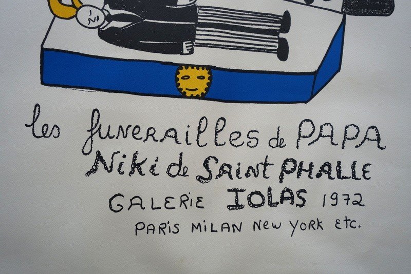 "Les FUNERAILLES de PAPA"  par NIKI de Saint PHALLE..1972-photo-2