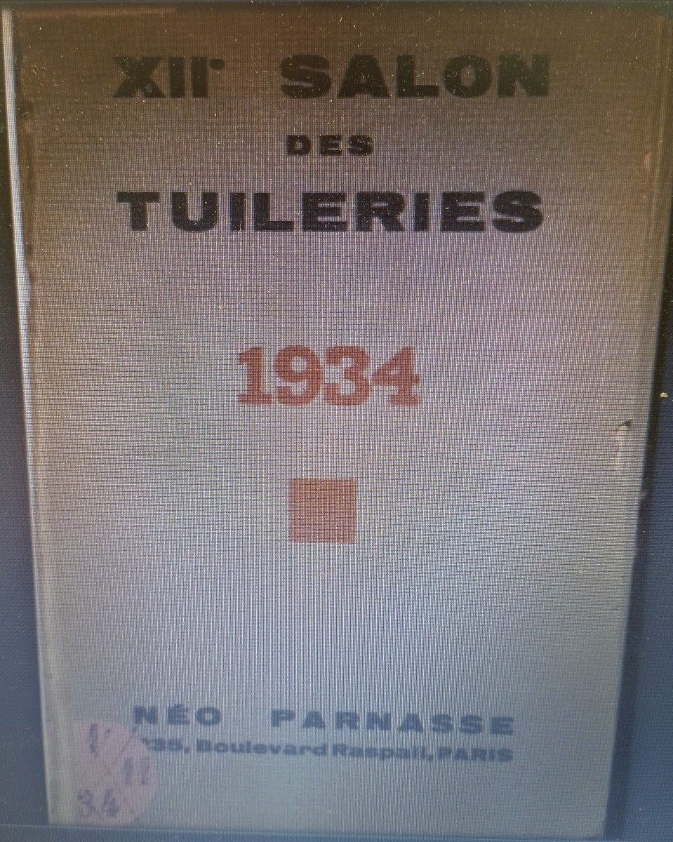 "BOUQUET " par Arthur FAGES ..Salon des TUILERIES 1934-photo-2