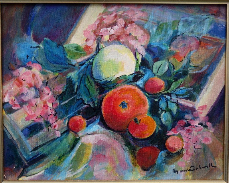 “fruits And Flowers” By Marie Gabrielle Vignesoult-photo-2