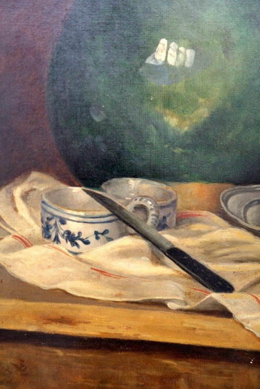 "NATURE MORTE " par A de Saint MAUR ...1887-photo-2