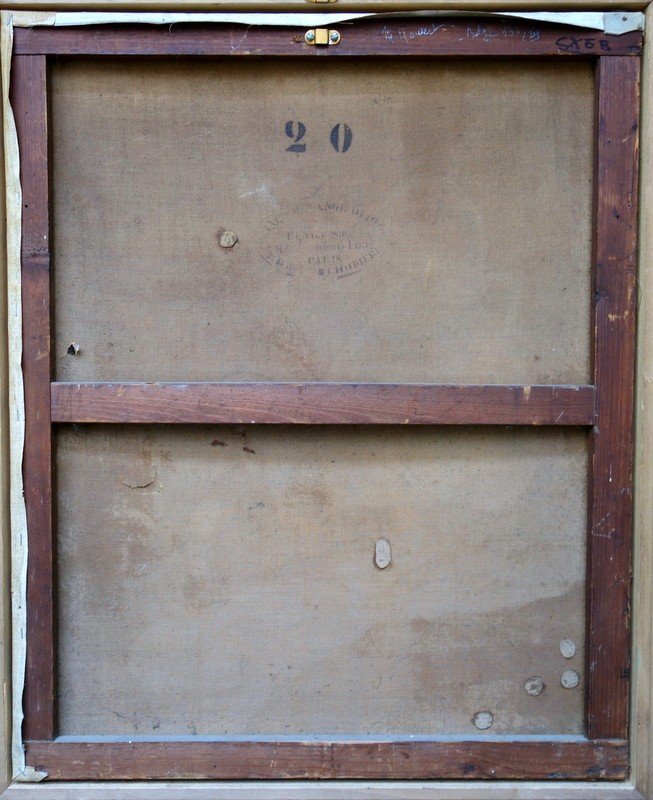 "NATURE MORTE " par A de Saint MAUR ...1887-photo-4