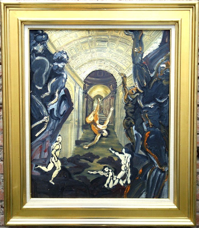 "CHUTE de SAINT PIERRE" par Bernard DUVERT ....1995