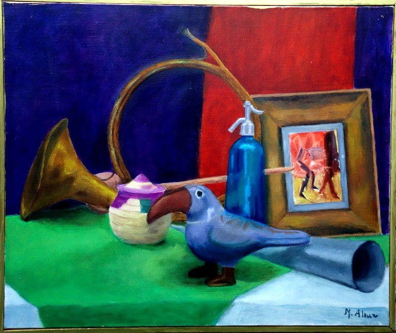 "the Mexican Bird" By Madeleine Alour Circa 1970/80