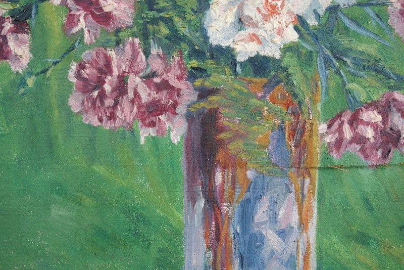 “bouquet Of Carnations” By Marcelle Fetu Around 1920-photo-6