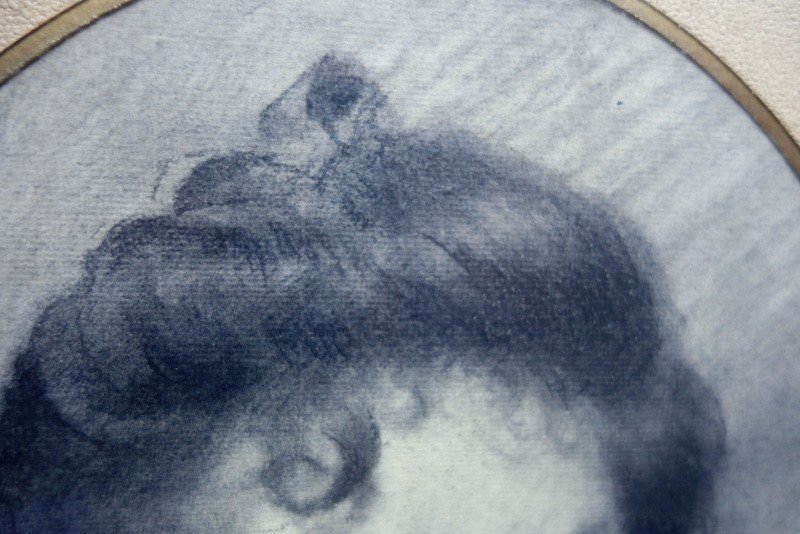 "JEUNE FILLE" par Louis PAUL ...1904...BEZIERS-photo-1