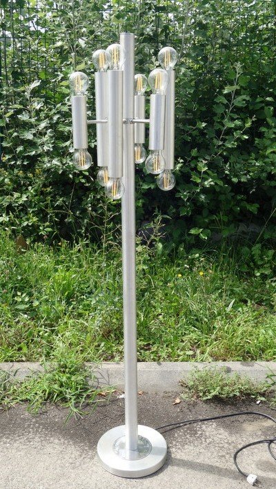 "floor Lamp 1970" Aluminum ....italy (?)