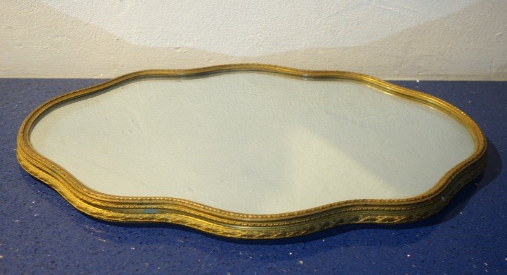 "table Center" On Its Mirror Tray.. Late 19th Century-photo-2