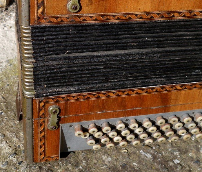 "chromatic Accordion" By François Dedenis Around 1900-photo-4