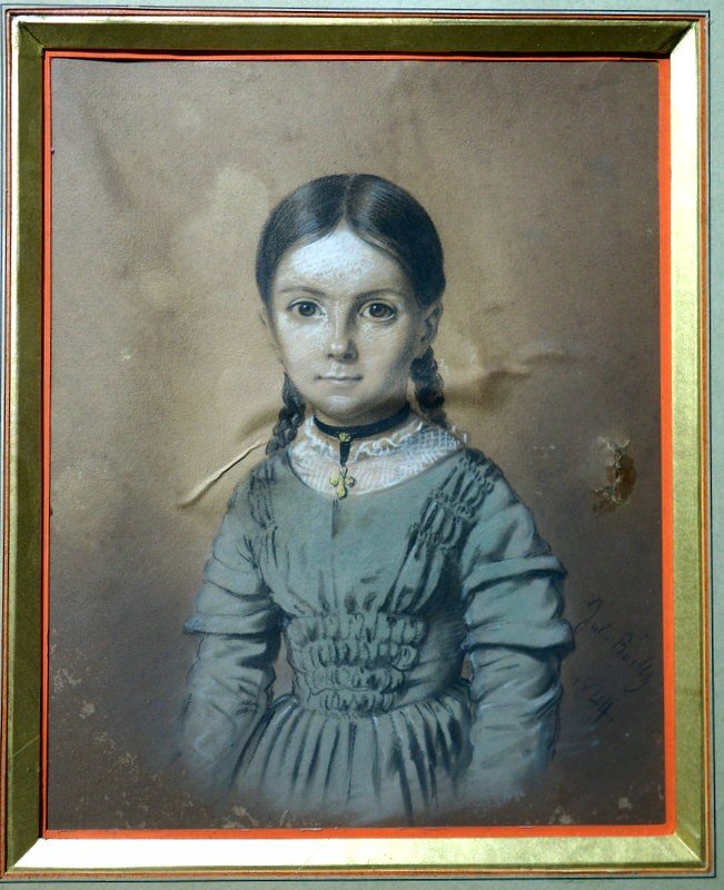 "FILLETTE " par Jules BOILLY ...1844-photo-2