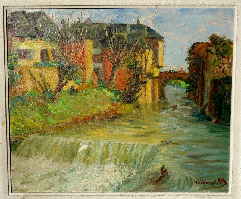 "VIEILLES MAISONS a OLORON " par M.CANNAUT-UTZ vers 1940
