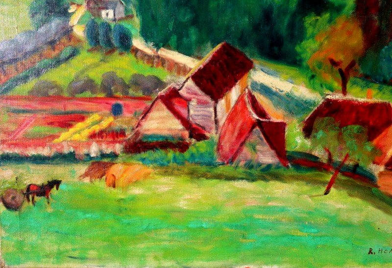 "La FERME" par Renée HONTA  O'CONOR ...1947-photo-2