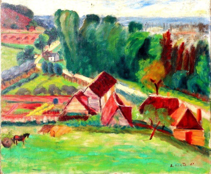 "La FERME" par Renée HONTA  O'CONOR ...1947