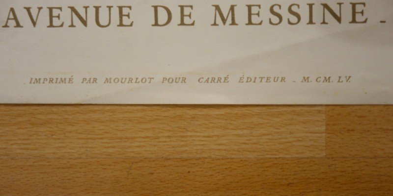 Poster Galerie Louis Carre "jacques Villon" ....1955....mourlot-photo-3