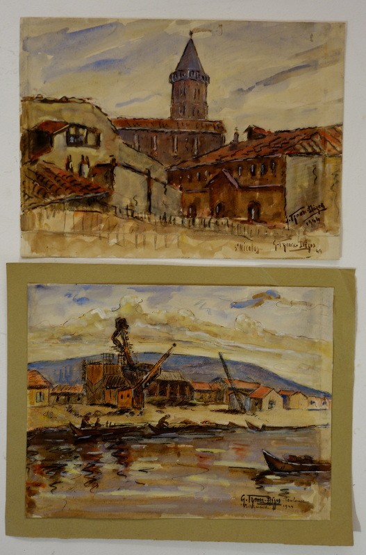 "st Nicolas, Port Garaud" G.izaure-dezes ..toulouse 1944