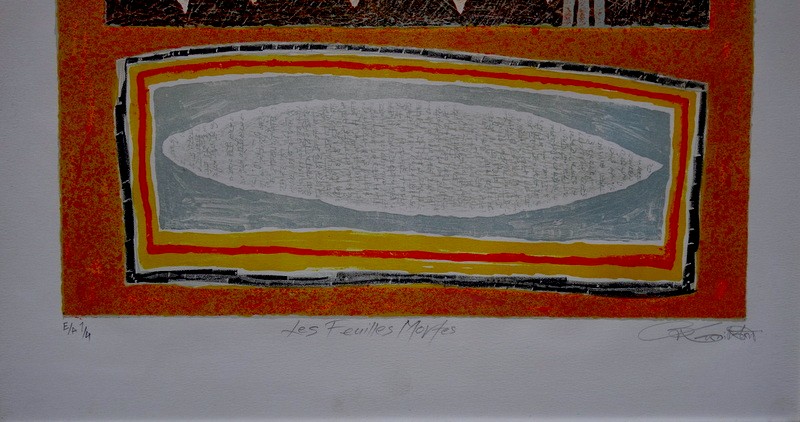 “the Dead Leaves” By Bhawani Katoch (indian) 1986/87-photo-4