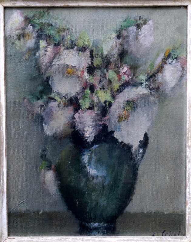 "the Bouquet Of Flowers" By Louise Segala Circa 1930/40-photo-2