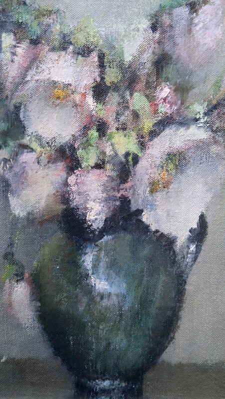 "the Bouquet Of Flowers" By Louise Segala Circa 1930/40-photo-3