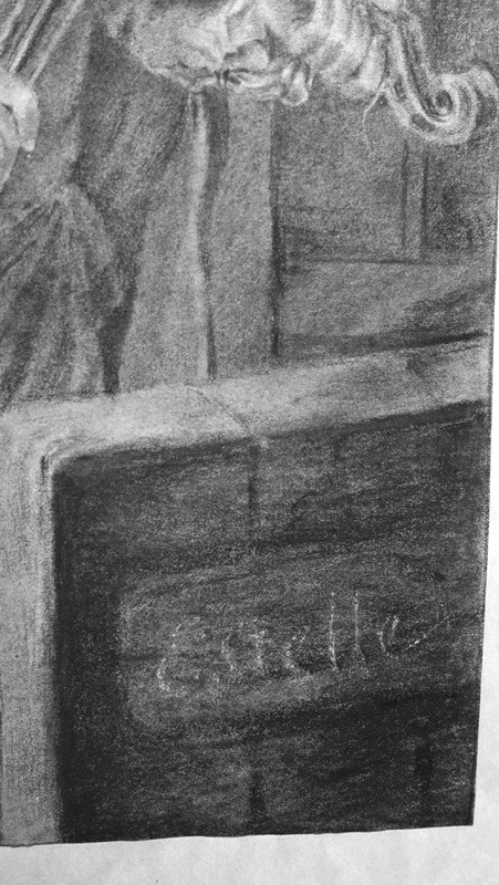 "Les MUSICIENS" Dessin Signé vers 1810-photo-2