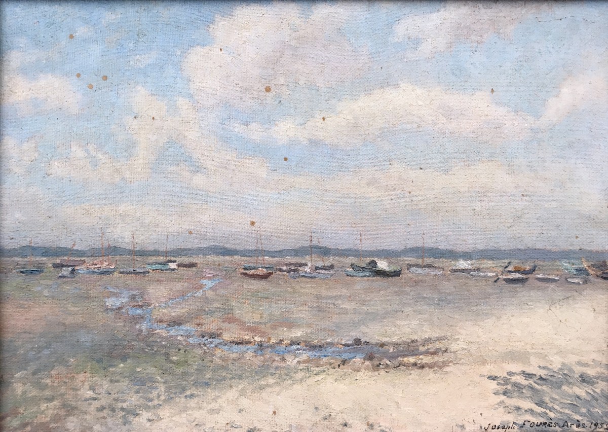 "ARES" Bassin d'ARCACHON par Joseph FOURES ..1952-photo-2
