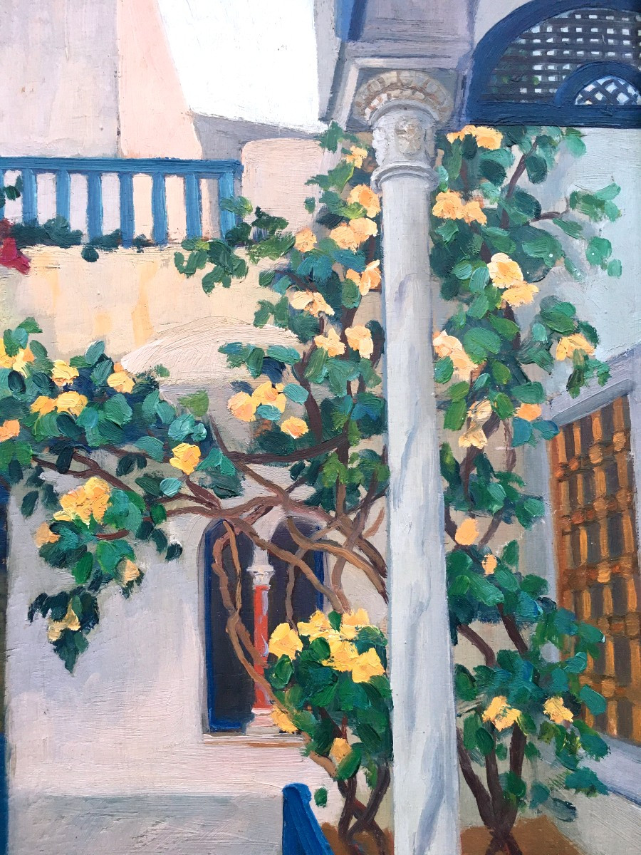 "PALAIS ENNEJMA EZZAHRA" par M.CANNAUT ...TUNISIE vers 1930-photo-3